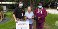 Columbia volunteer Dorothy Dickert