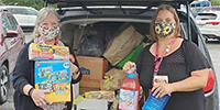 VA Volunteers provide food for Veterans, families, caregivers and staff