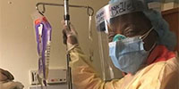 VA clinical employee volunteering